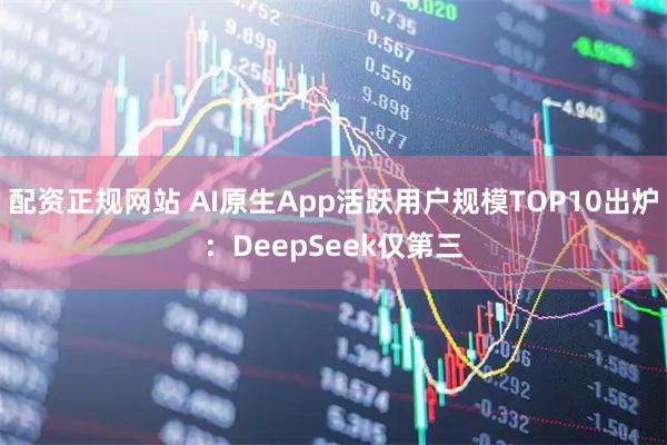 配资正规网站 AI原生App活跃用户规模TOP10出炉：DeepSeek仅第三