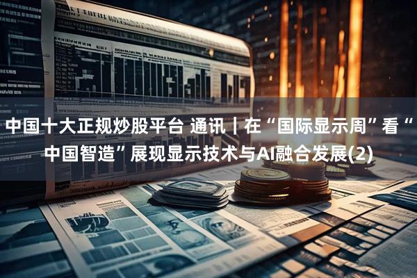 中国十大正规炒股平台 通讯｜在“国际显示周”看“中国智造”展现显示技术与AI融合发展(2)